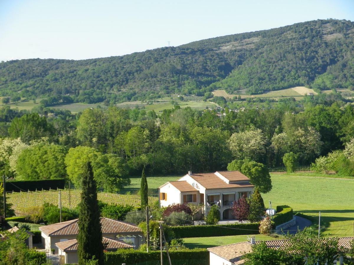 Au Mas Des Graviers Bed & Breakfast Salavas Exterior foto